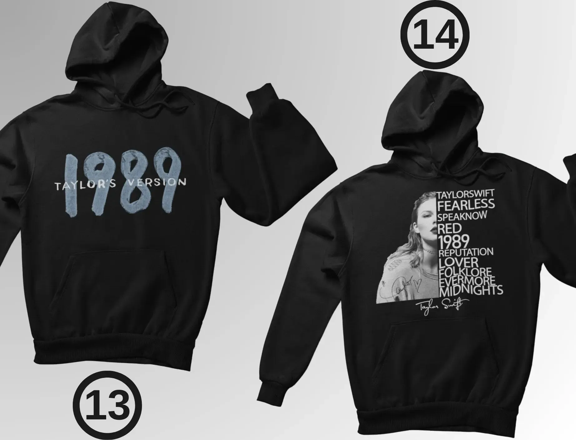 1989 Taylor's Version Hoodie, Swiftie Sweatshirt,Unisex Cotton Pullover Hoodie,Taylor Swift Lover Gifts,Eras Tour Hoodie