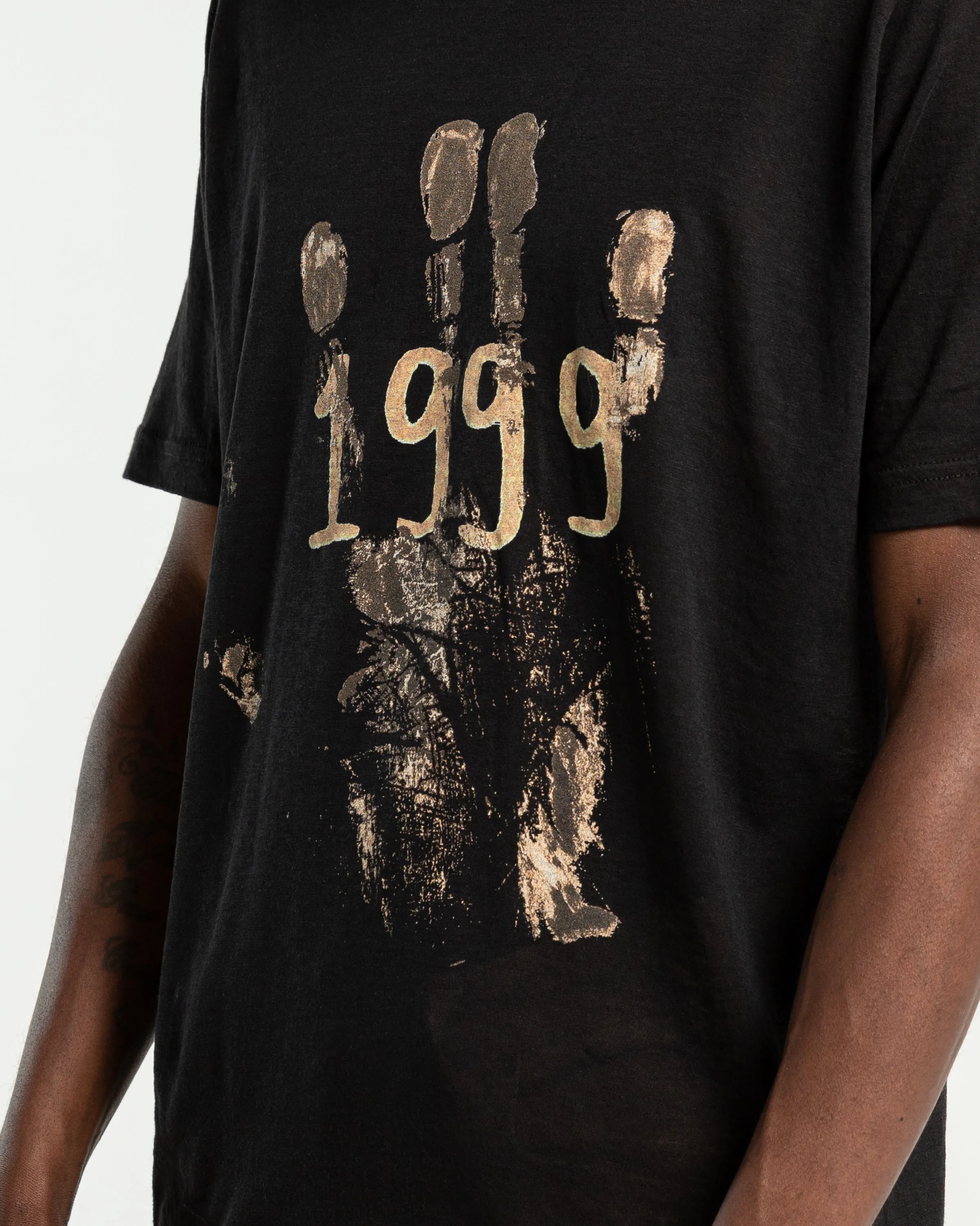 1999 Hand Slim T-Shirt in Black