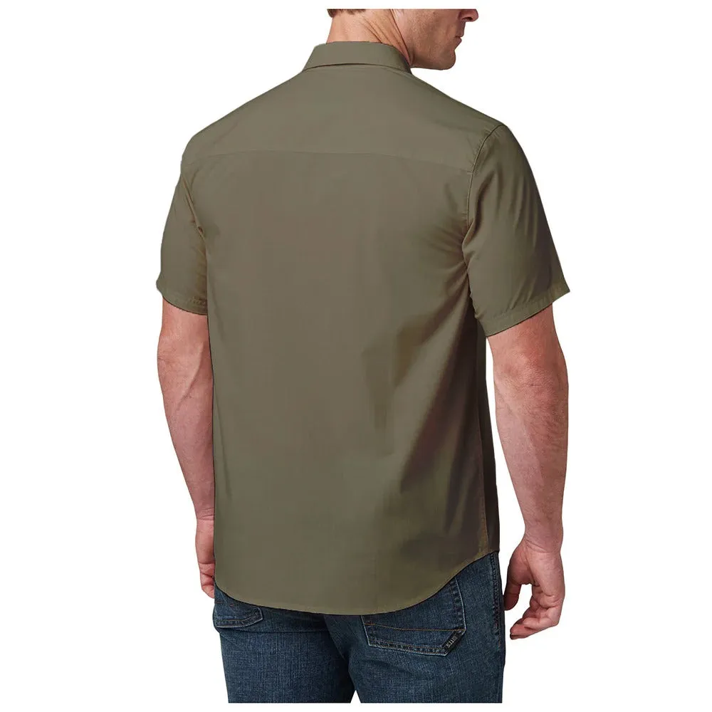 71203-831 CAMISA WYATT M/C SAGE GREEN MARCA 5.11 TACTICAL