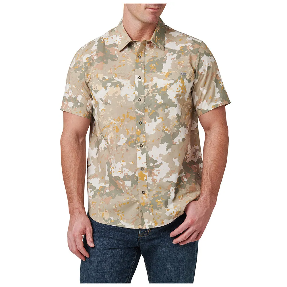 71231-1096 CAMISA WYATT PRINT M/C SD DN CY HTR MARCA 5.11 TACTICAL