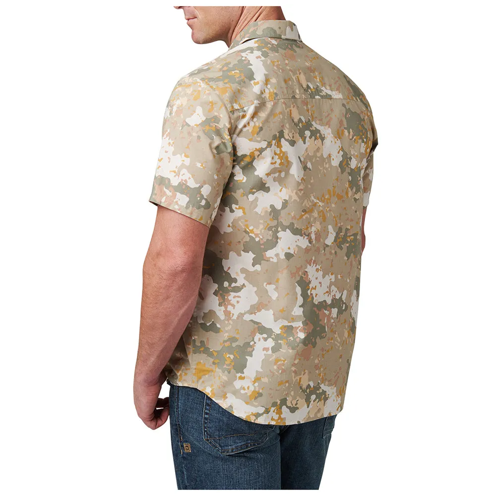 71231-1096 CAMISA WYATT PRINT M/C SD DN CY HTR MARCA 5.11 TACTICAL