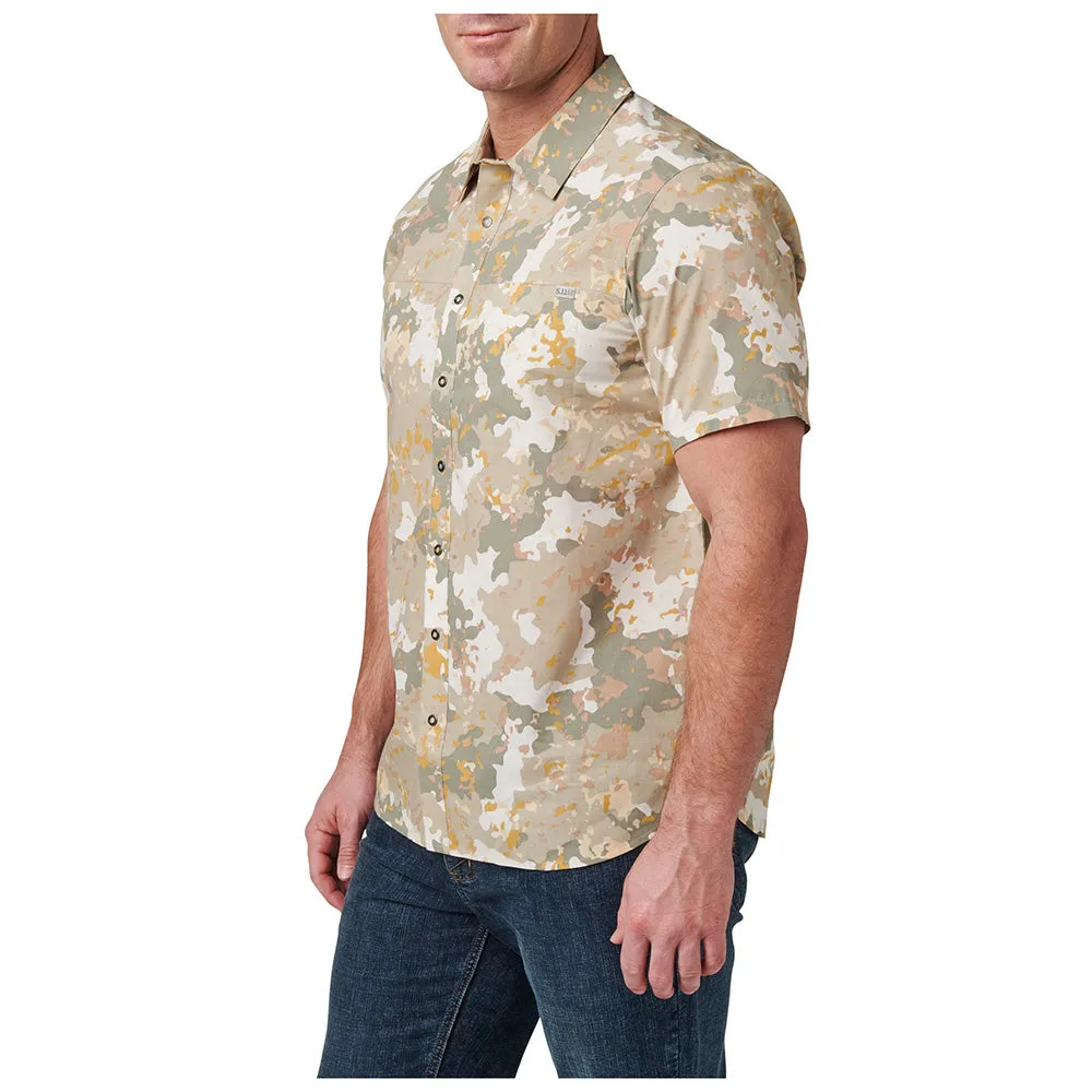 71231-1096 CAMISA WYATT PRINT M/C SD DN CY HTR MARCA 5.11 TACTICAL