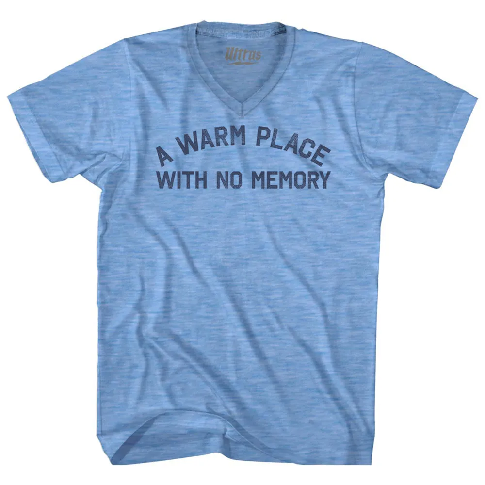 A Warm Place With No Memory Adult Tri-Blend V-neck T-shirt