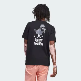 Adidas T Shirt Quiet Please NOIR