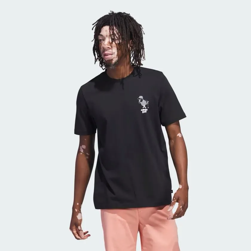 Adidas T Shirt Quiet Please NOIR