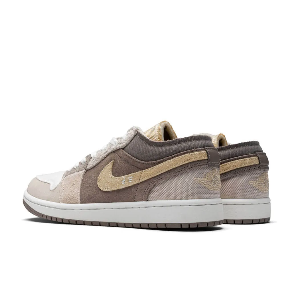 Air Jordan 1 Low SE Craft (GS) - Taupe Haze/Mint Foam/Celestial Gold