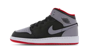 Air Jordan 1 Mid Cement Grey Red