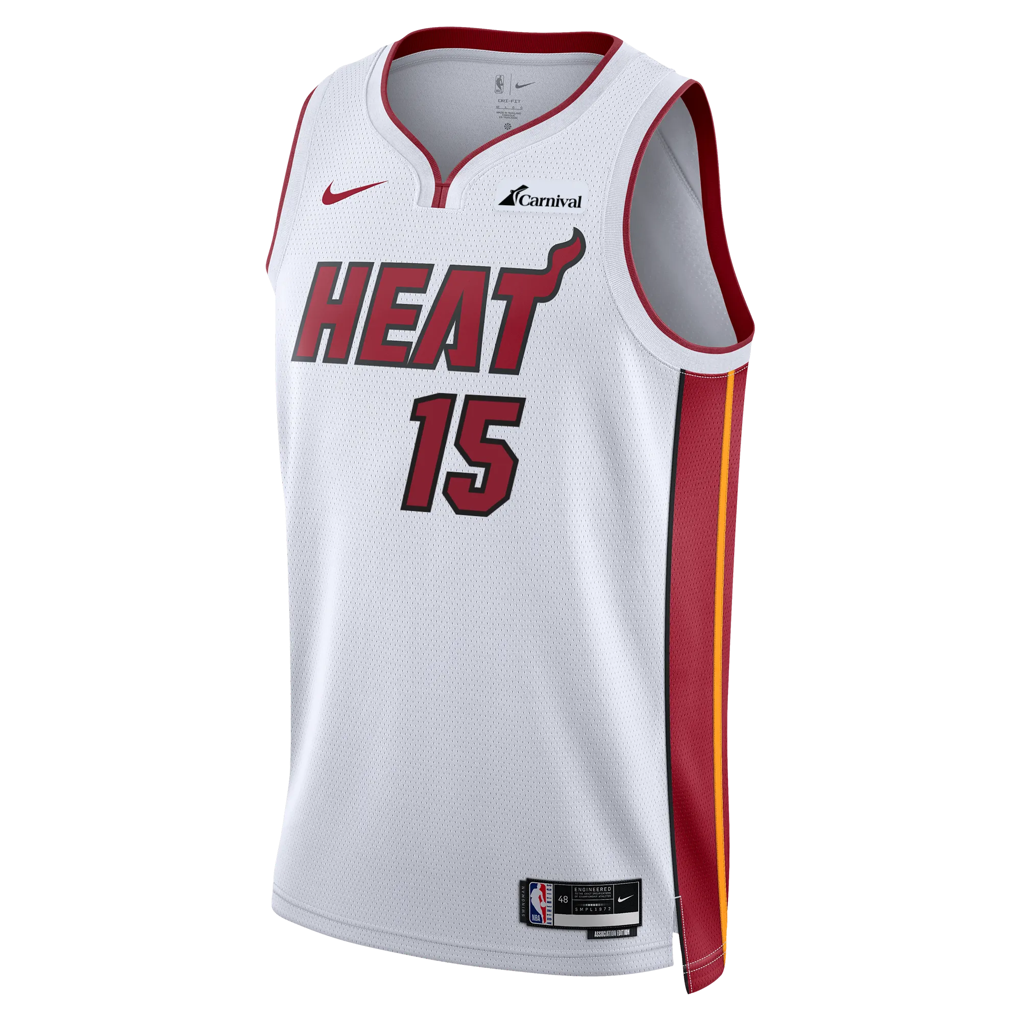 Alondes Williams Nike Miami HEAT Association White Swingman Jersey