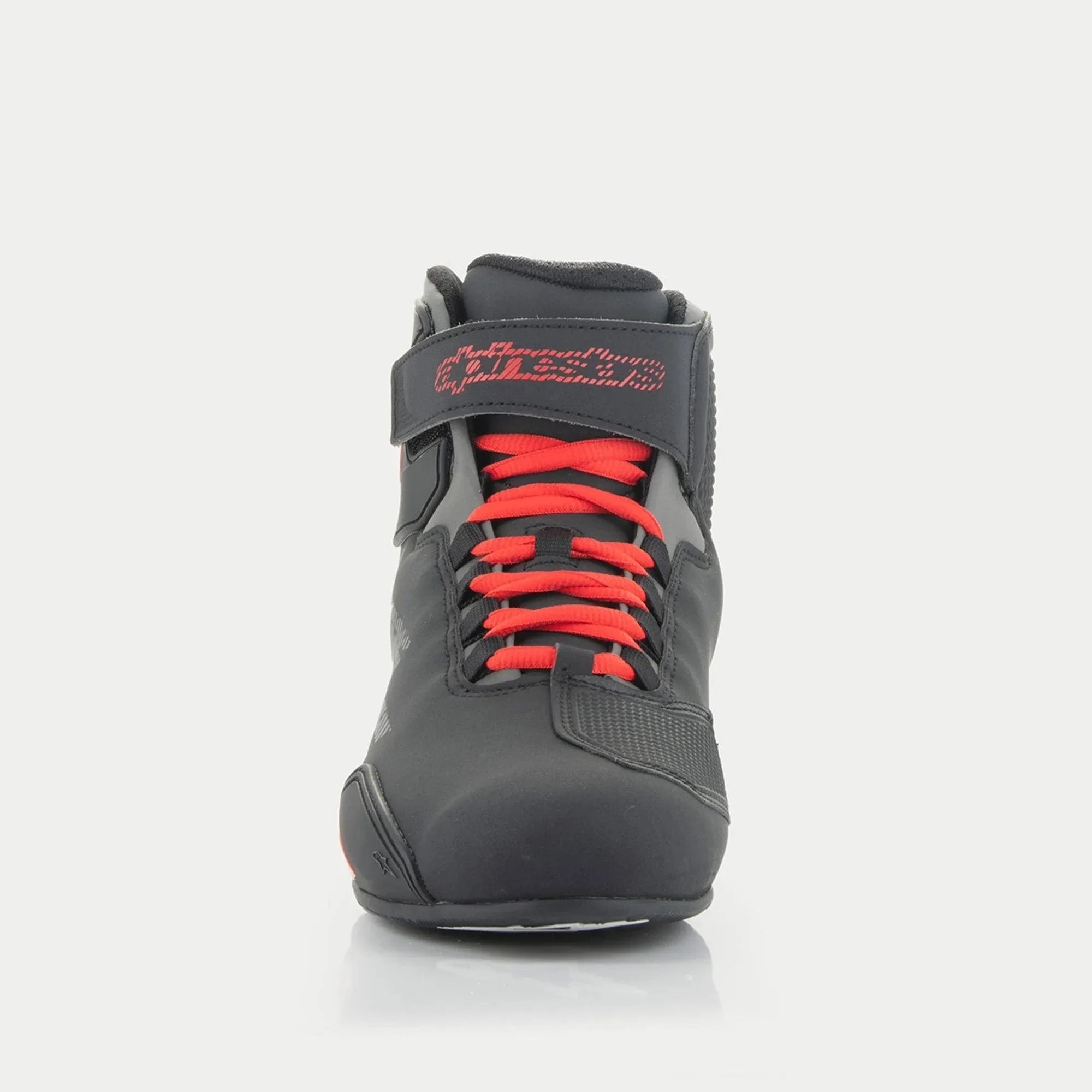 Alpinestars Sektor Motorcycle Racing Shoes Black Bright Red