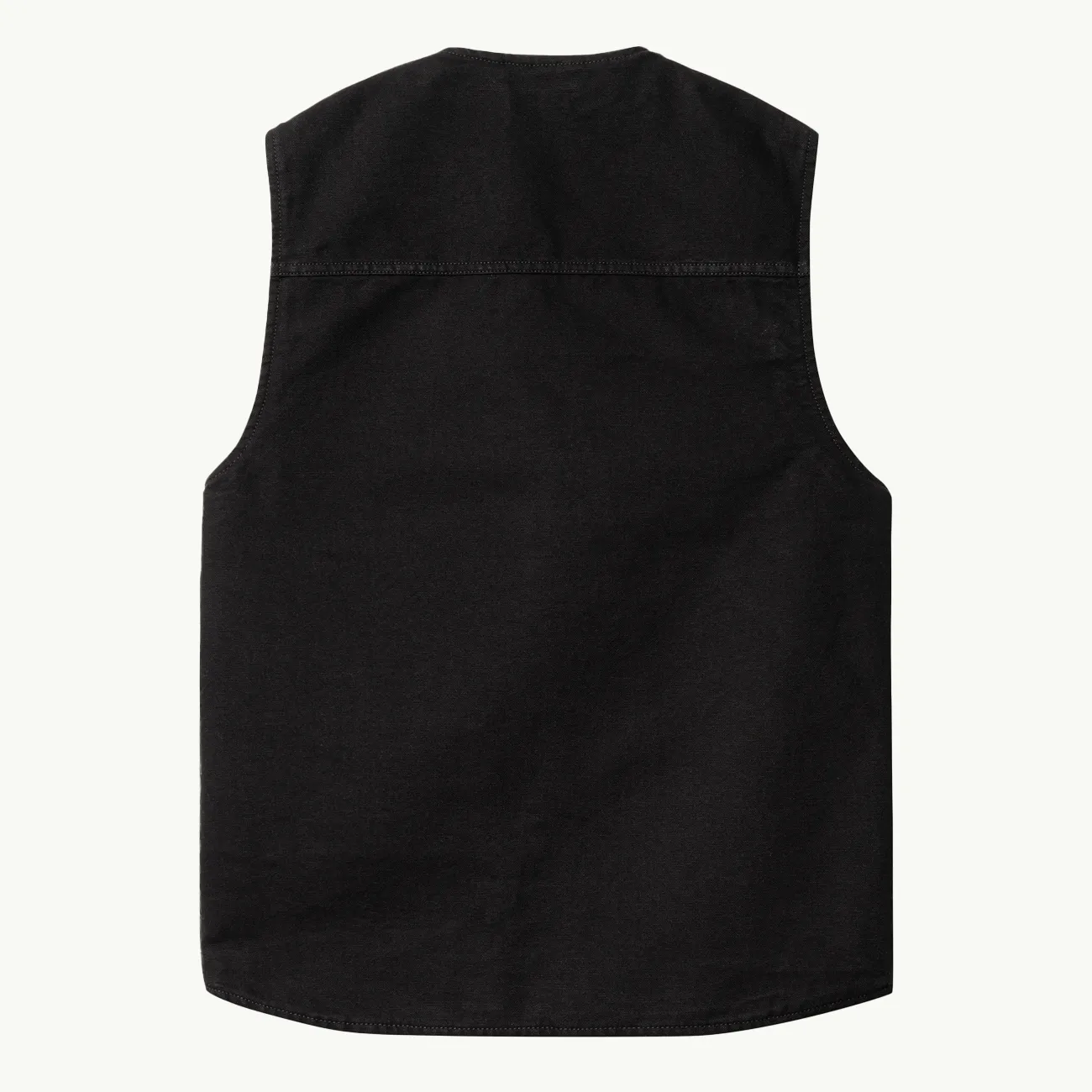 ARBOR VEST BLACK RINSED