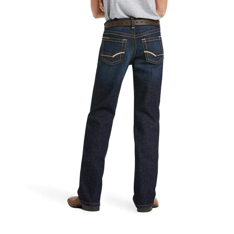 Ariat Jeans Boys B5 Slim Straight Esteban Mineral Blue