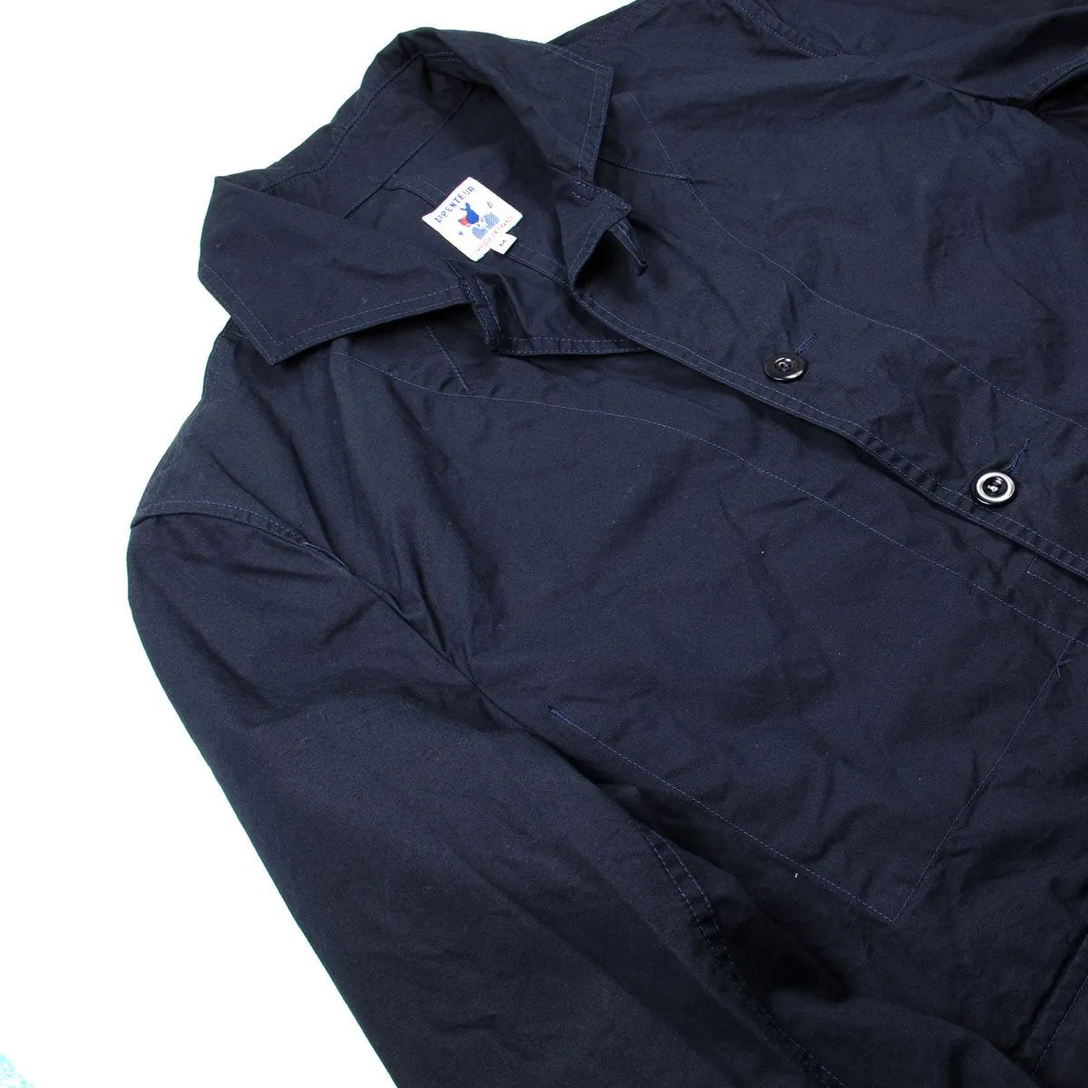 Arpenteur - Mayenne Pima Gabardine Work Jacket - Navy