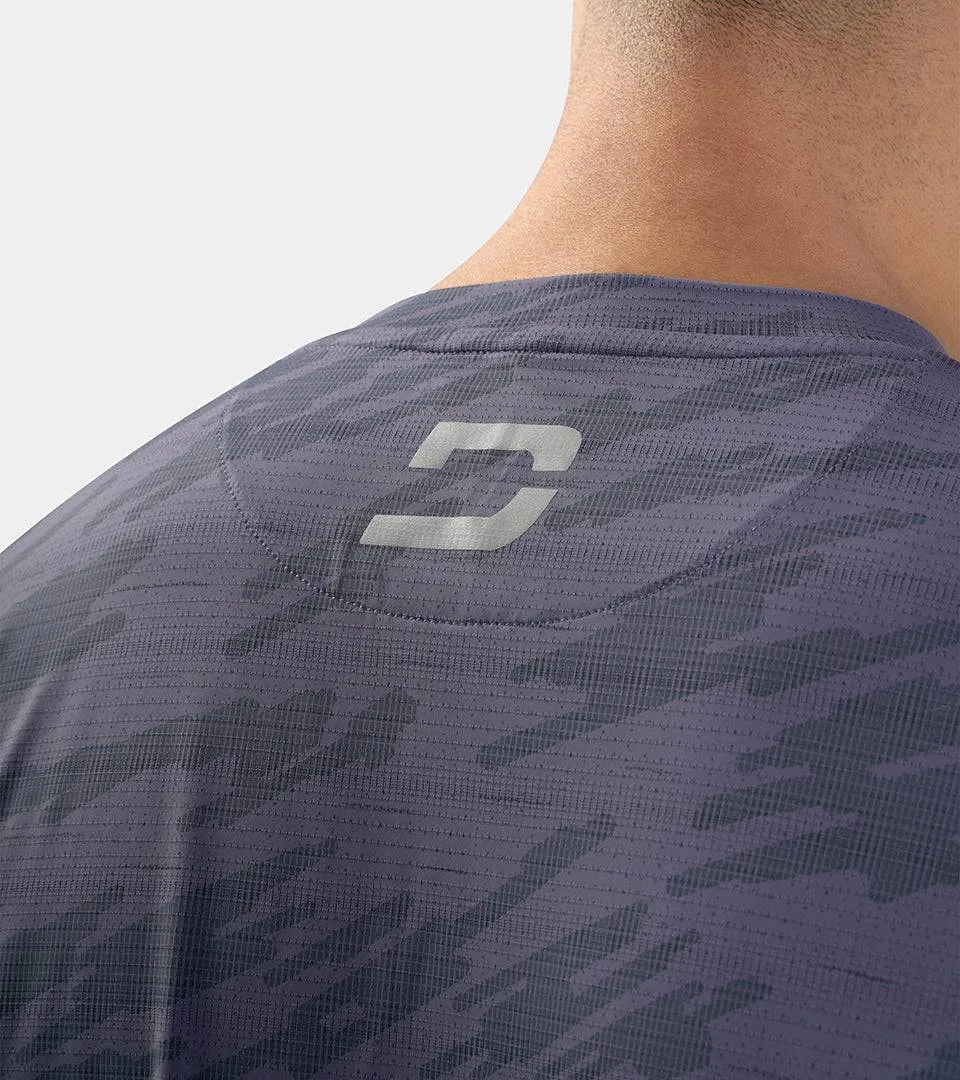 CAMO SPORTS TEE - NAVY