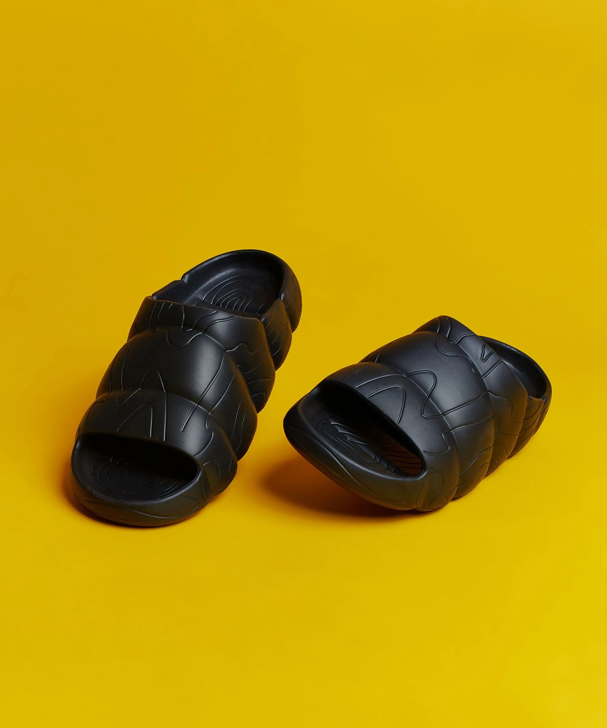 Cloud Map Slides - Black