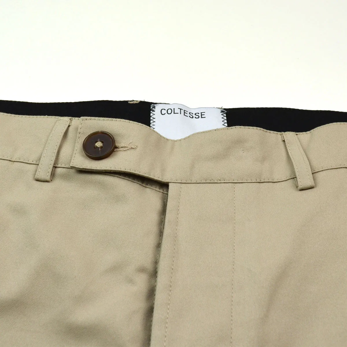 Coltesse - Yomi Shorts with Hidden Zip Pockets - Beige