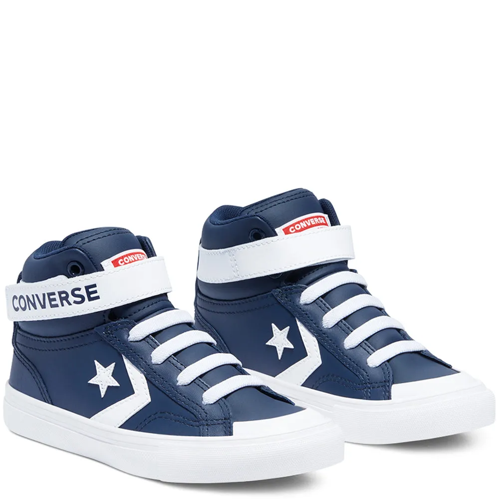 Converse - Kids Pro Blaze Strap High Top Navy