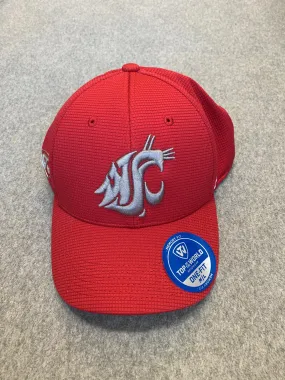 Crimson Coug Hat With Gray Coug