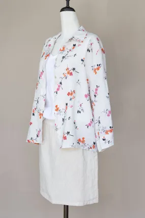 Cut Loose - Crop Shirt - Cherry Blossom Jicama