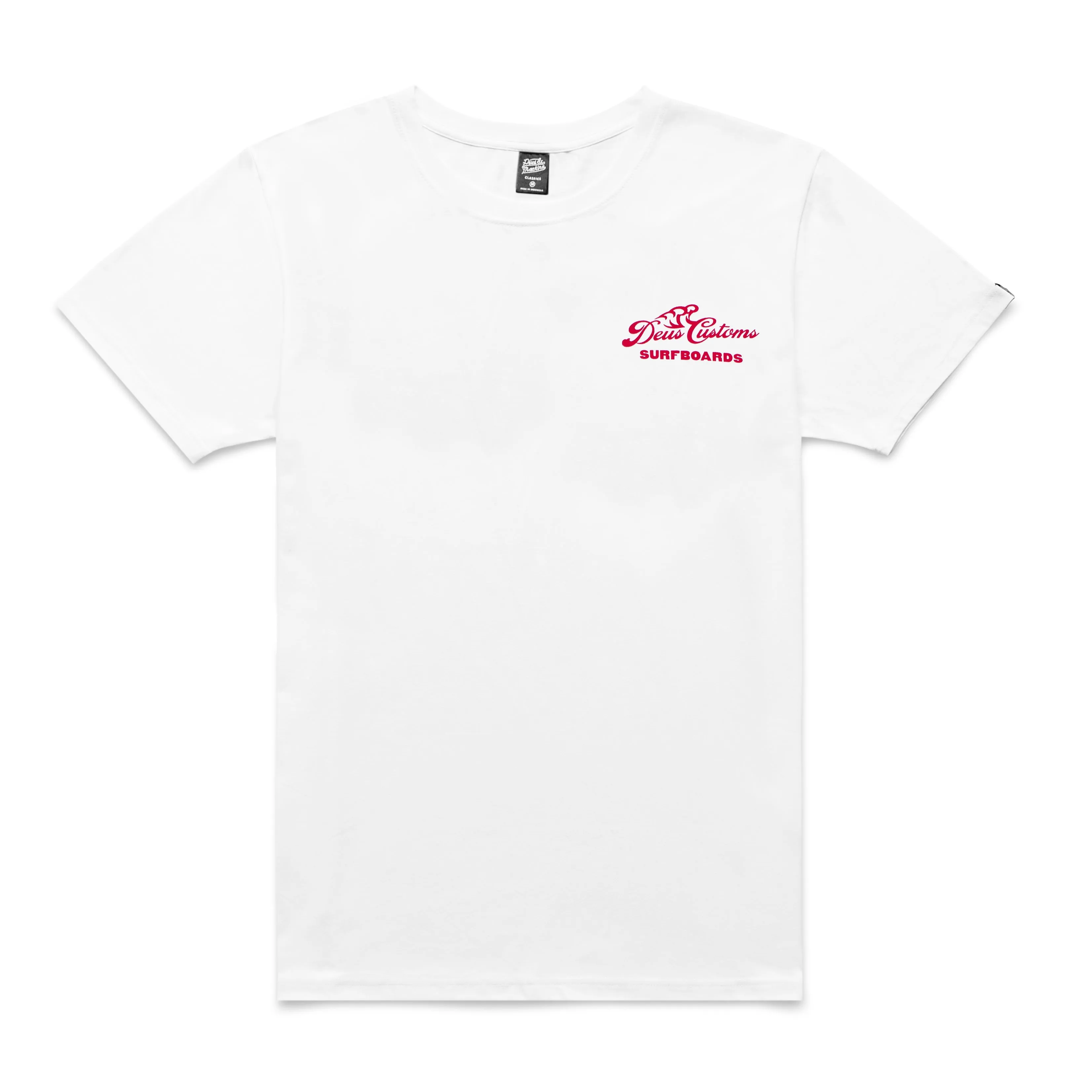 DEUS SURFBOARD CANGGU TEE OG - WHITE