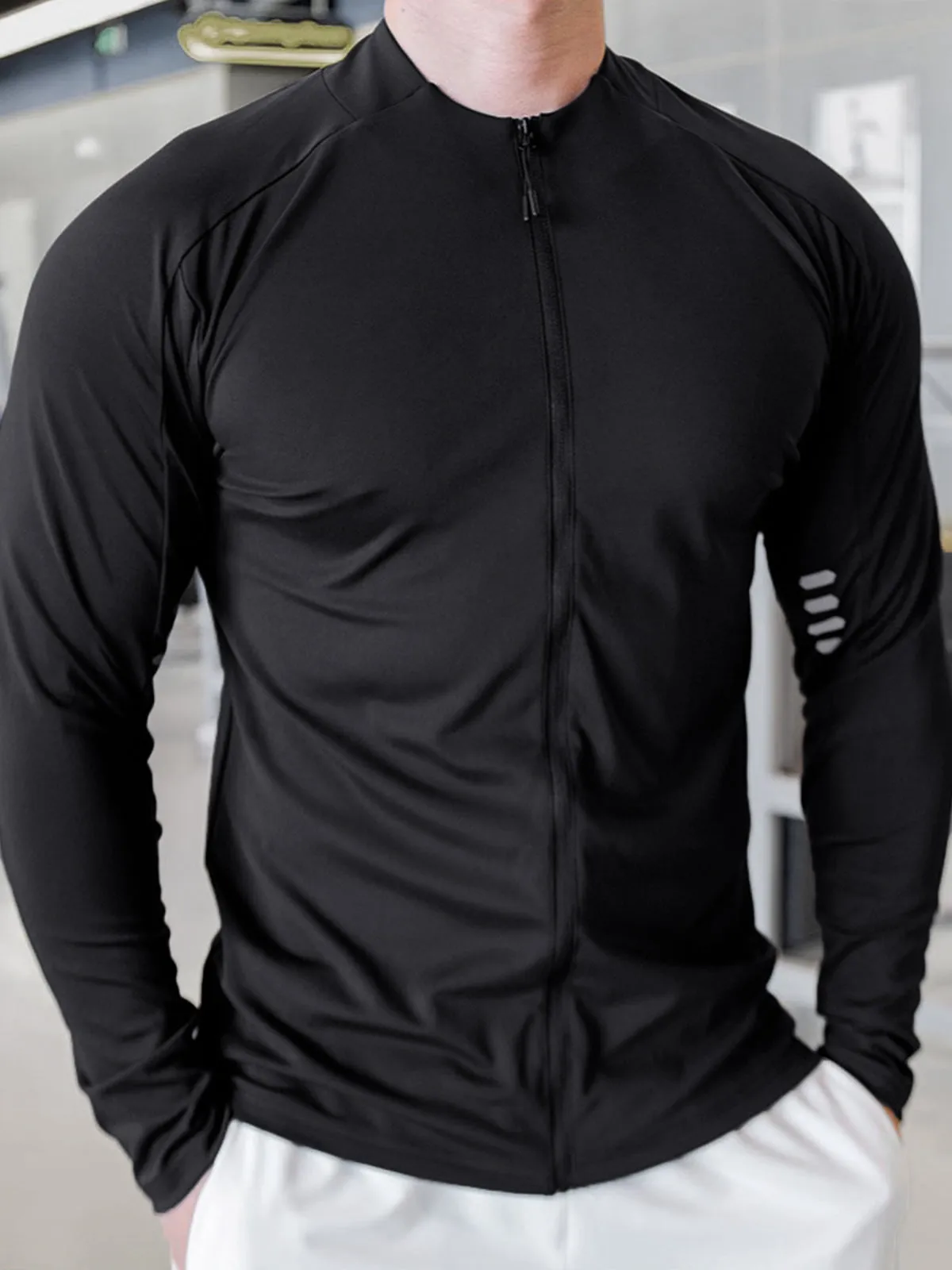 Evolution Workout Jacket Muscle Fit Gymwear