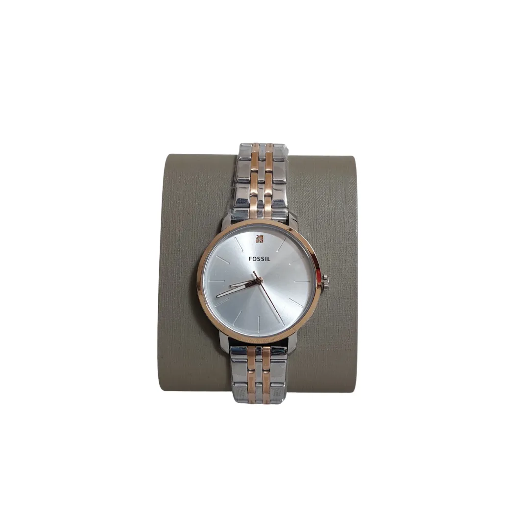 Fossil Lexie Luther Three-Hand Two-Tone Stainless Steel Watch | Brand New |