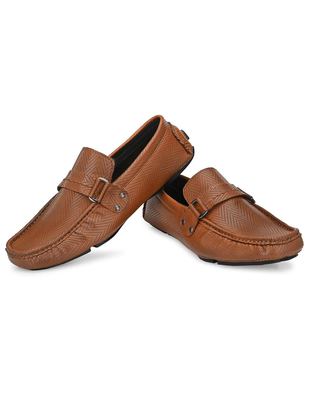 Frenzy Tan Moccasins