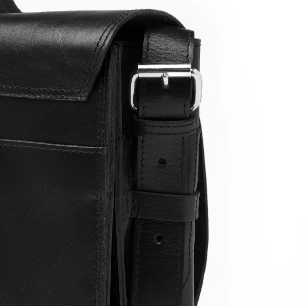 Front Pocket Leather Briefcase