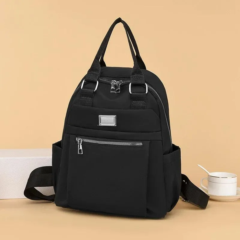 FX255 Leather Fashion Portable Travel Cool Backpack