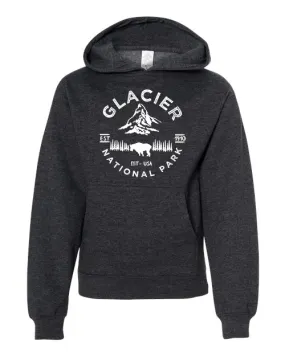 Glacier National Park Youth Hoodie Sweatshirt