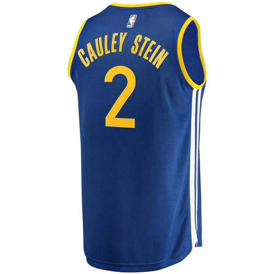 Golden State Warriors Willie Cauley-Stein Fanatics Branded Replica Fast Break Icon Jersey Kids - Blue | Ireland N8663E7