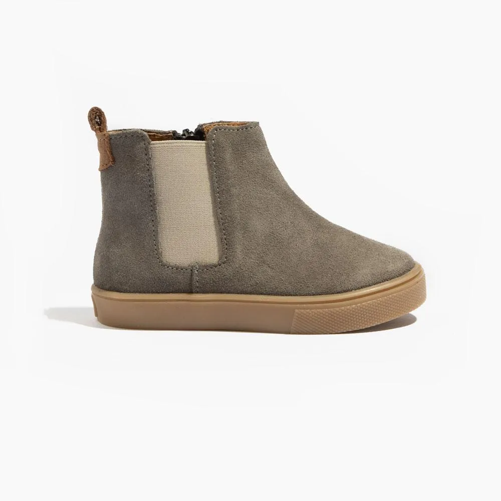 Grey Suede Chelsea Boot Sneaker