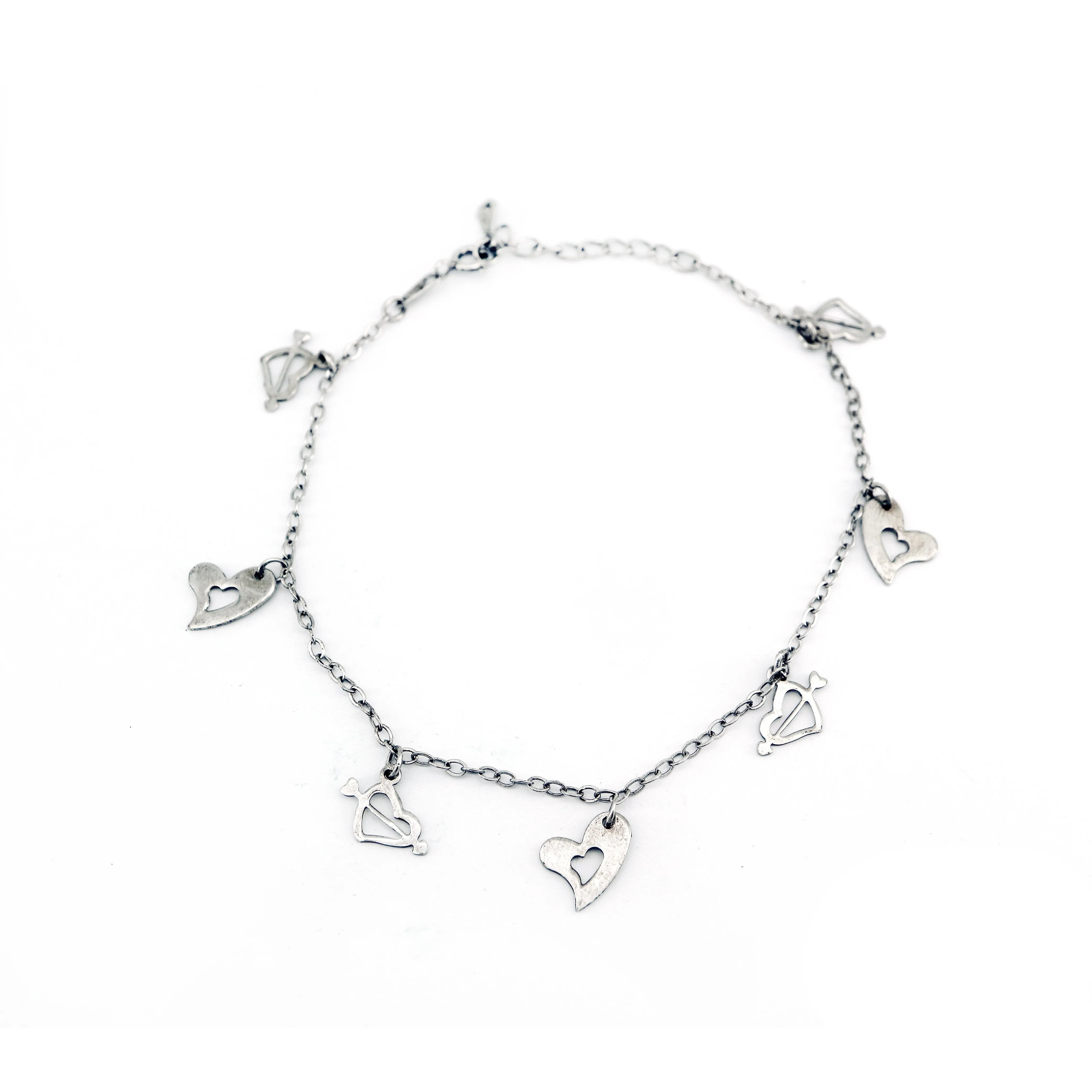 Heart Wand Arrow Bracelet