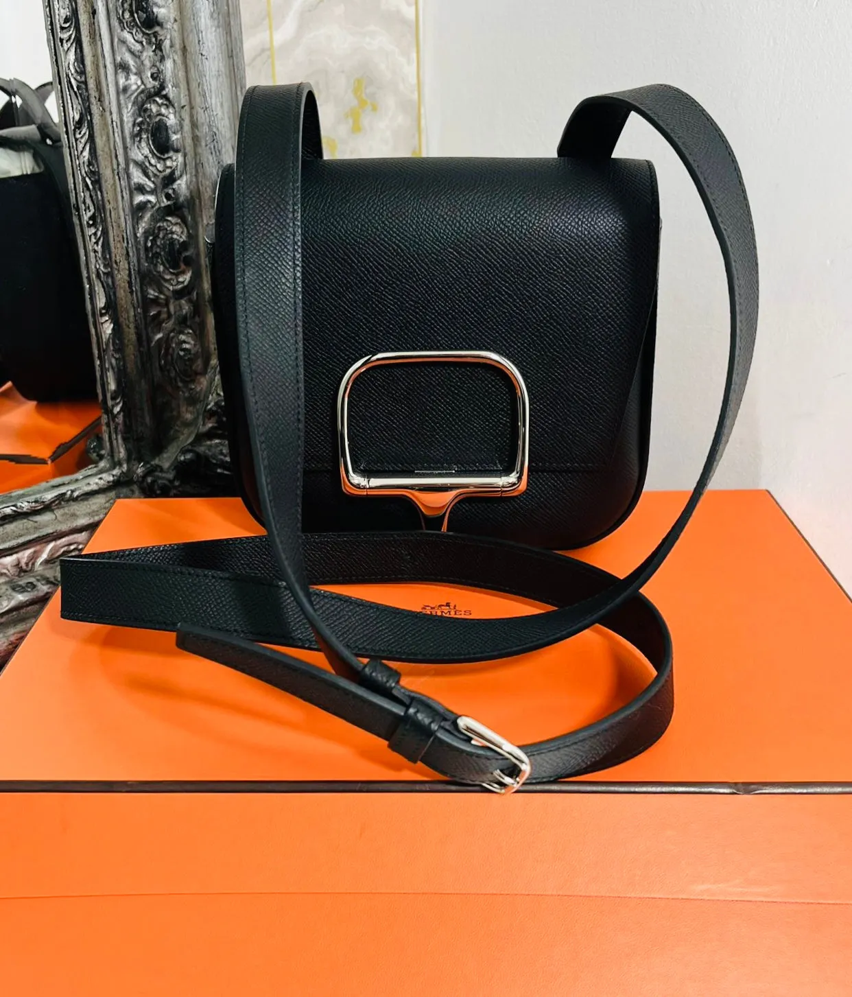 Hermes Della Cavalleria Mini Epsom Leather Bag