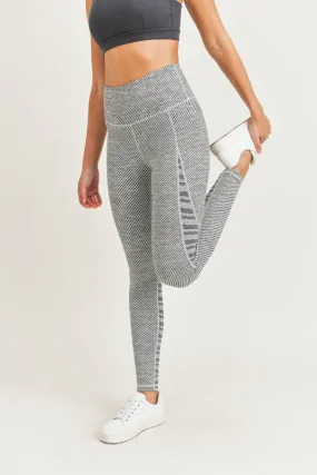 Highwaist Infinity Mesh Combo Leggings