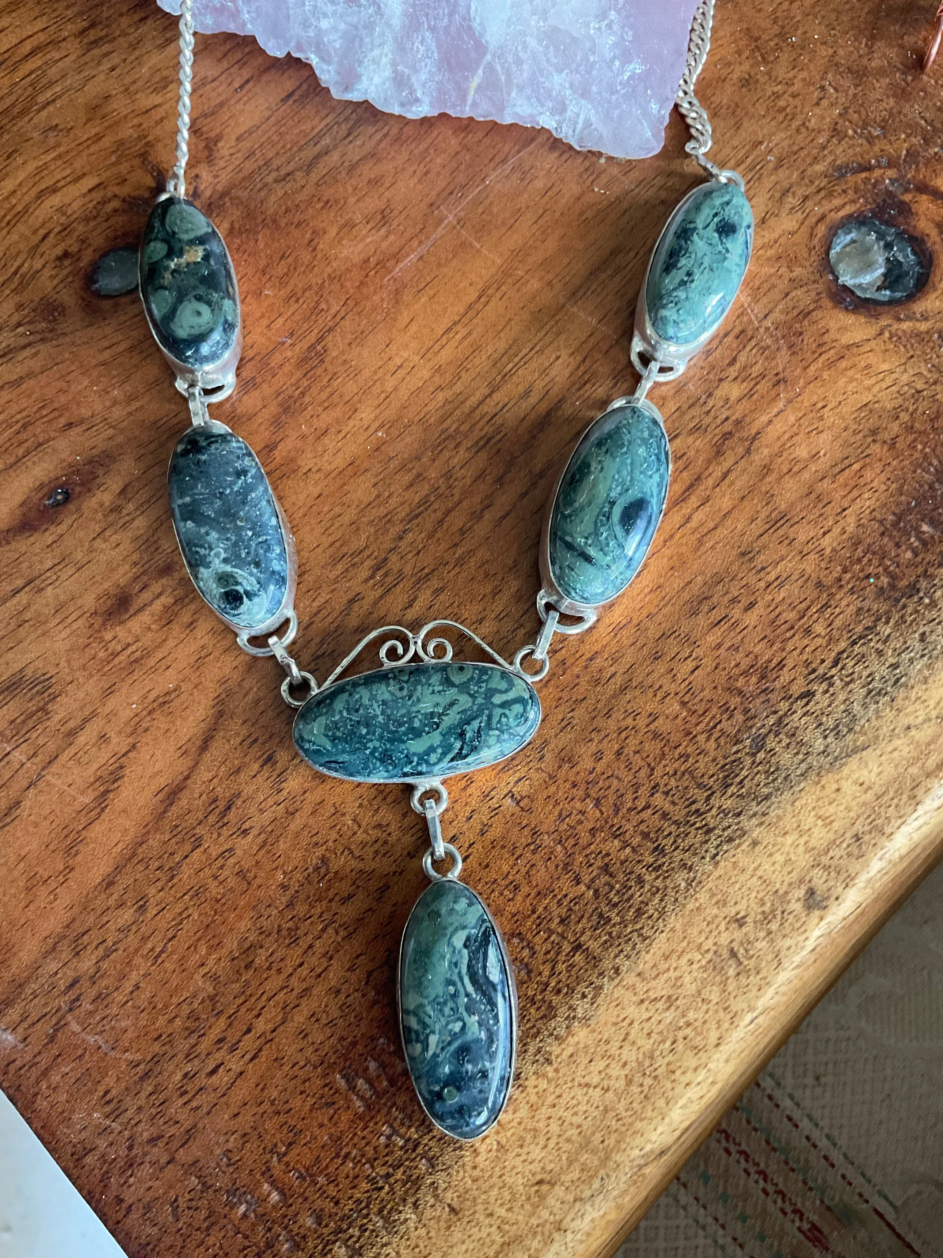 Kambaba Jasper Necklace