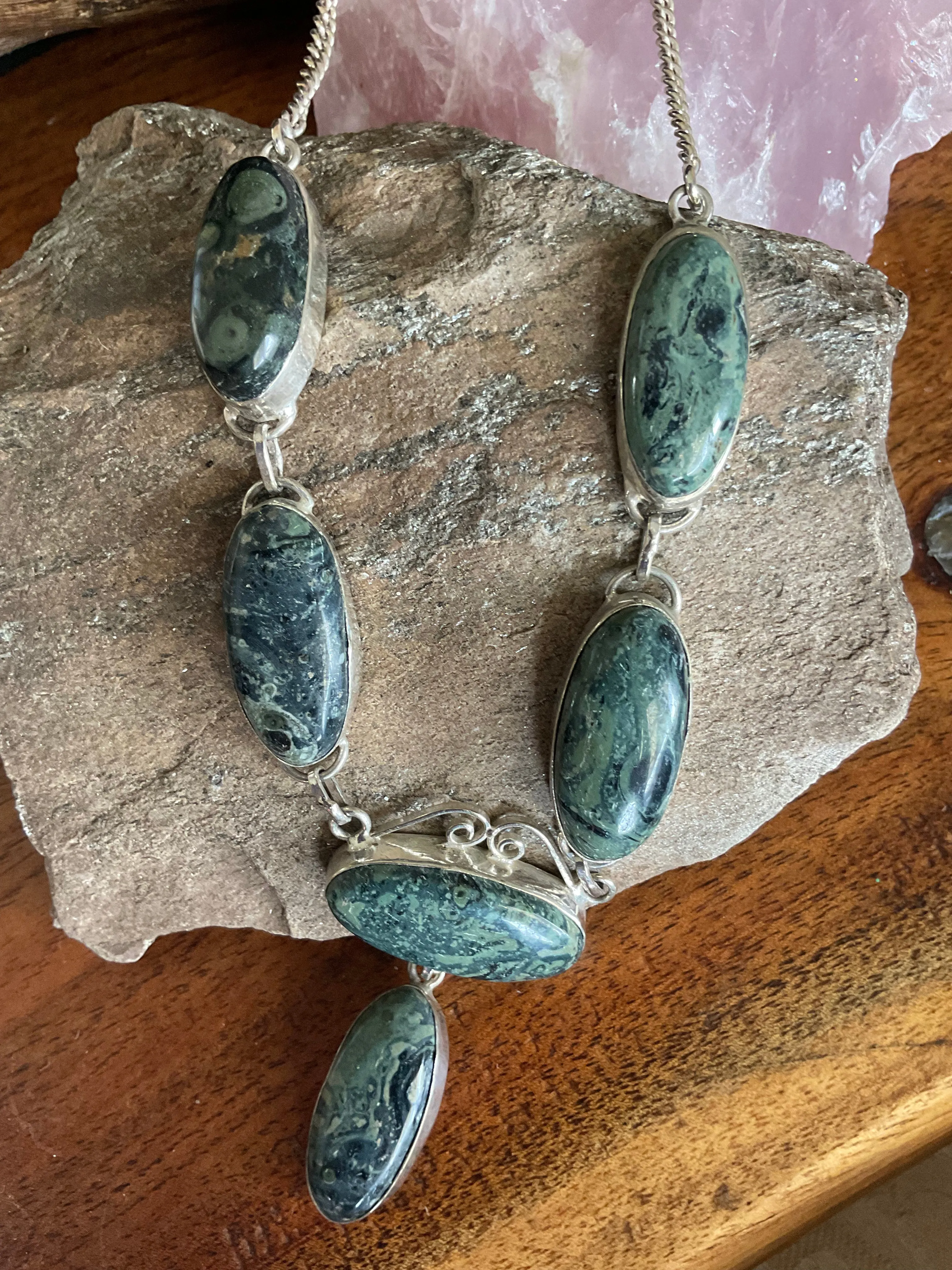 Kambaba Jasper Necklace