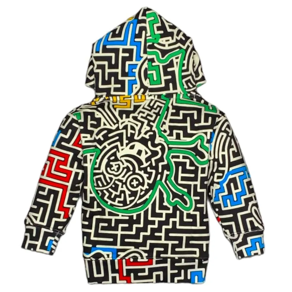 Kids Ice Cream Abyss Hoodie (Whisper White) 433-8302