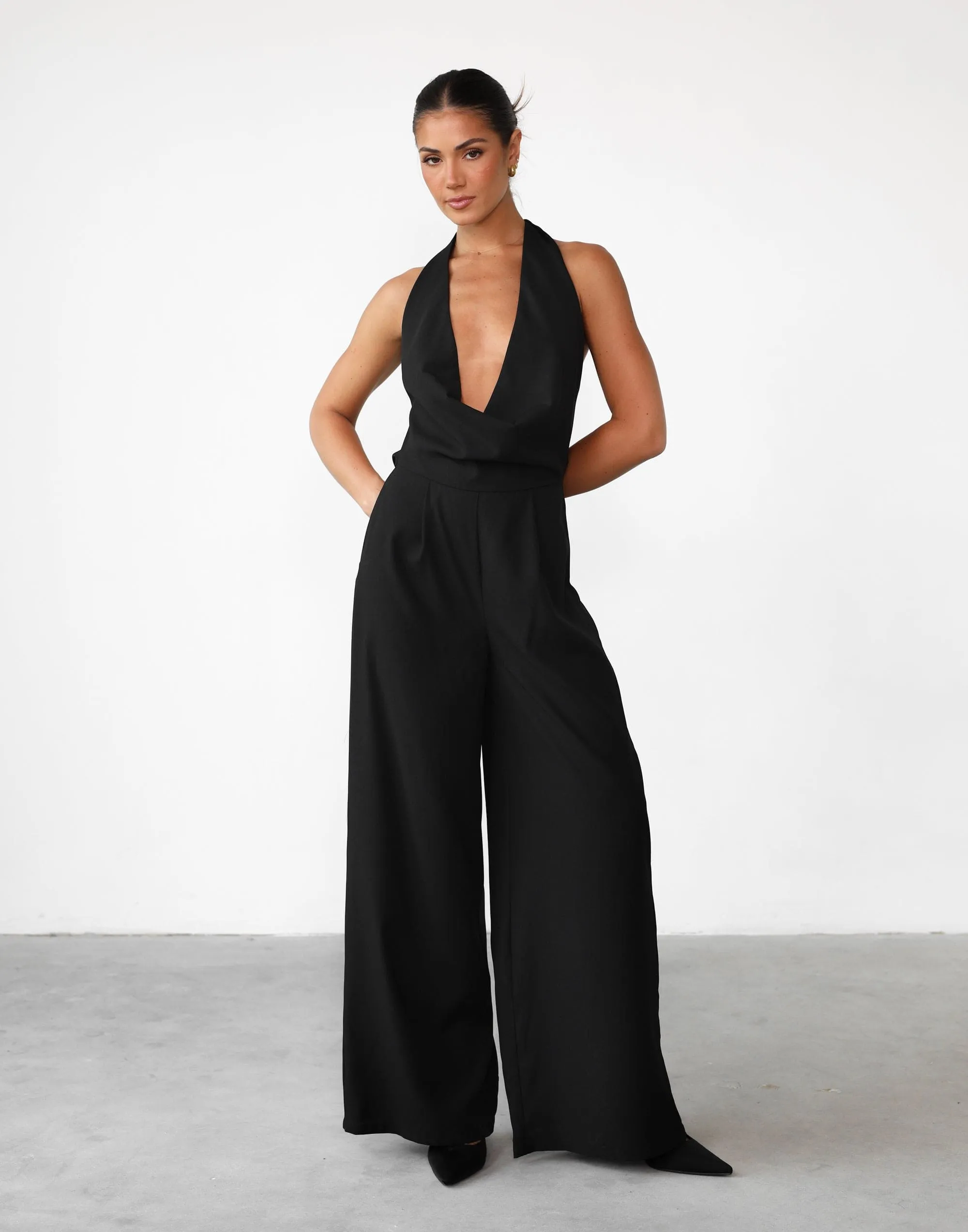 Kyeesha Jumpsuit (Black)