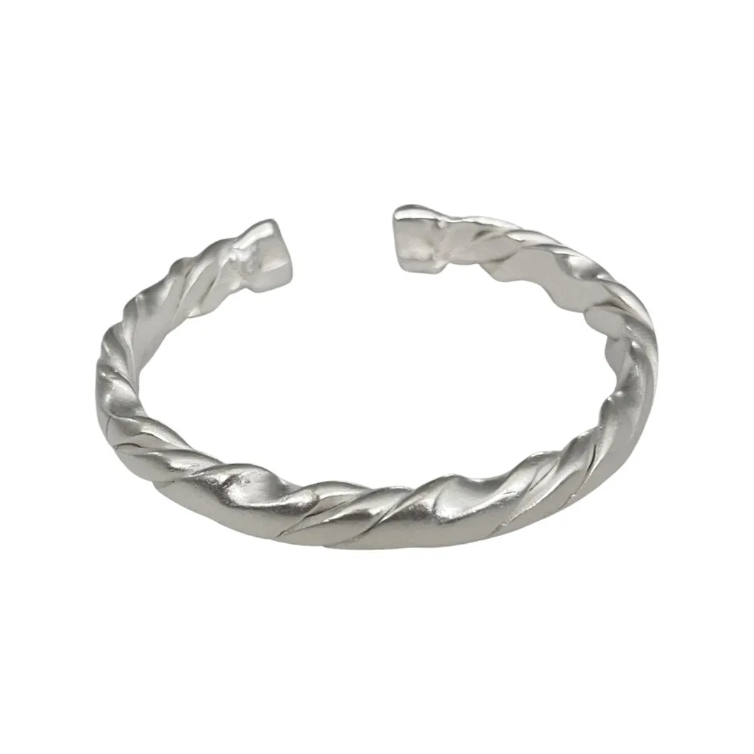 LAMAURI OPENED BRAIDED BANGLE BRACELET