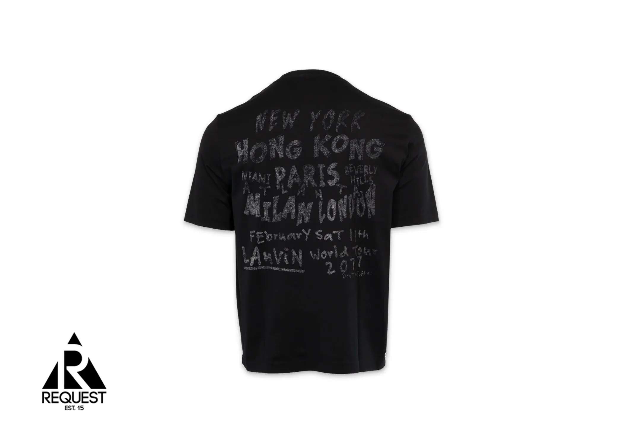 Lanvin x Future Print Tee Black