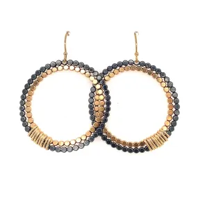 Large Signature Double Beaded Circles (E1795)