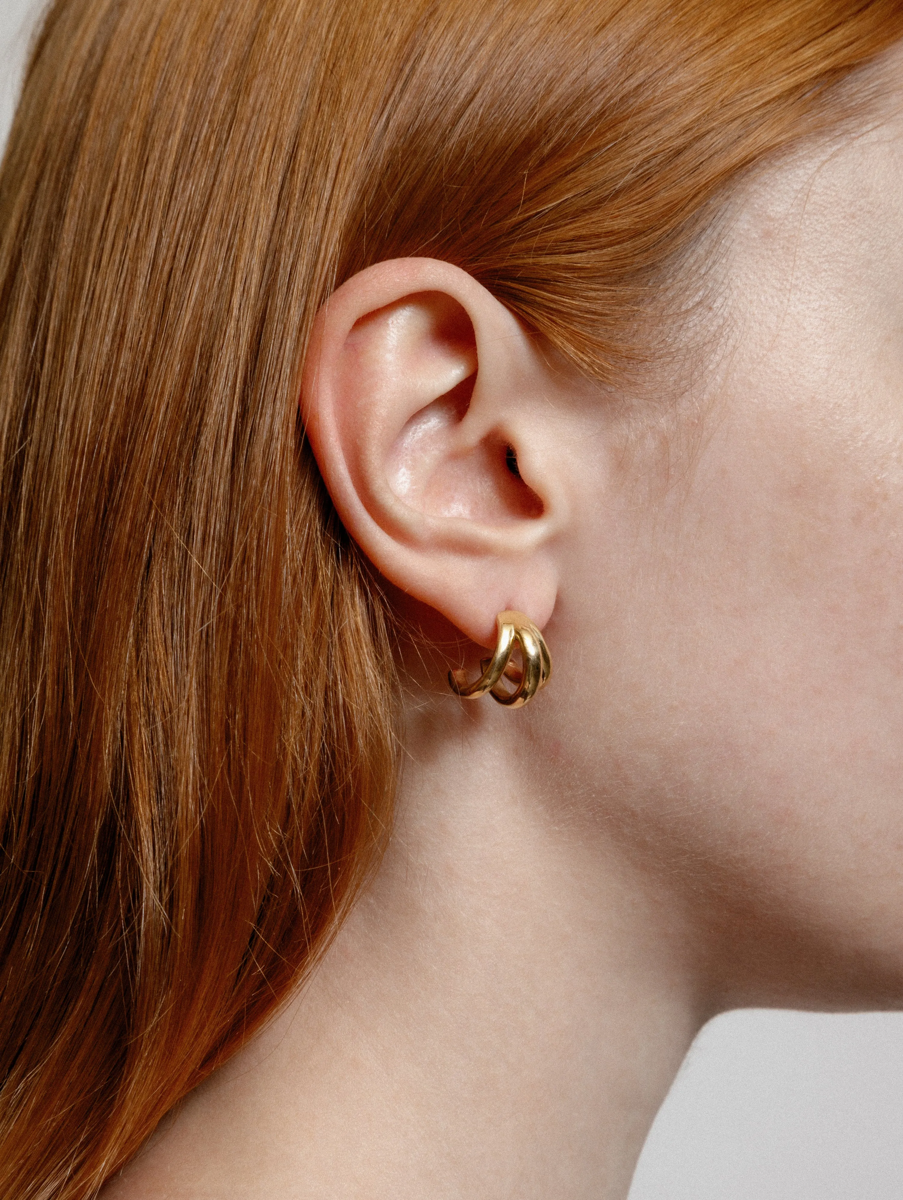 Lenny Earrings in Gold