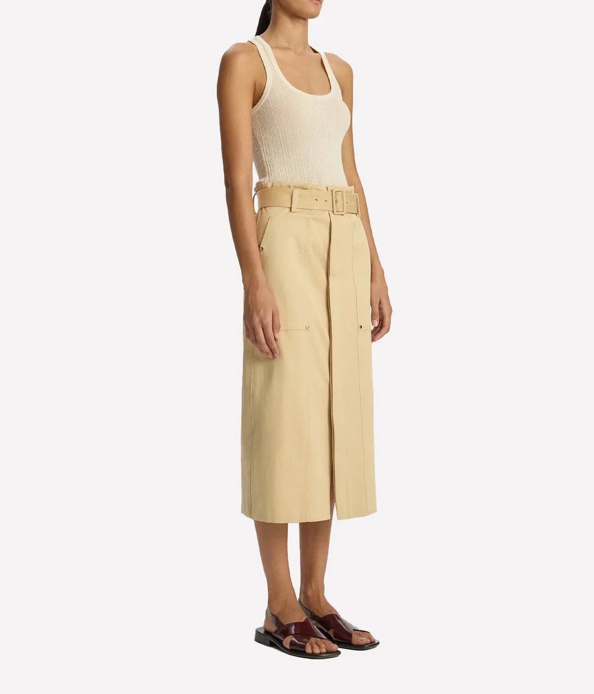 Maia Skirt in Latte