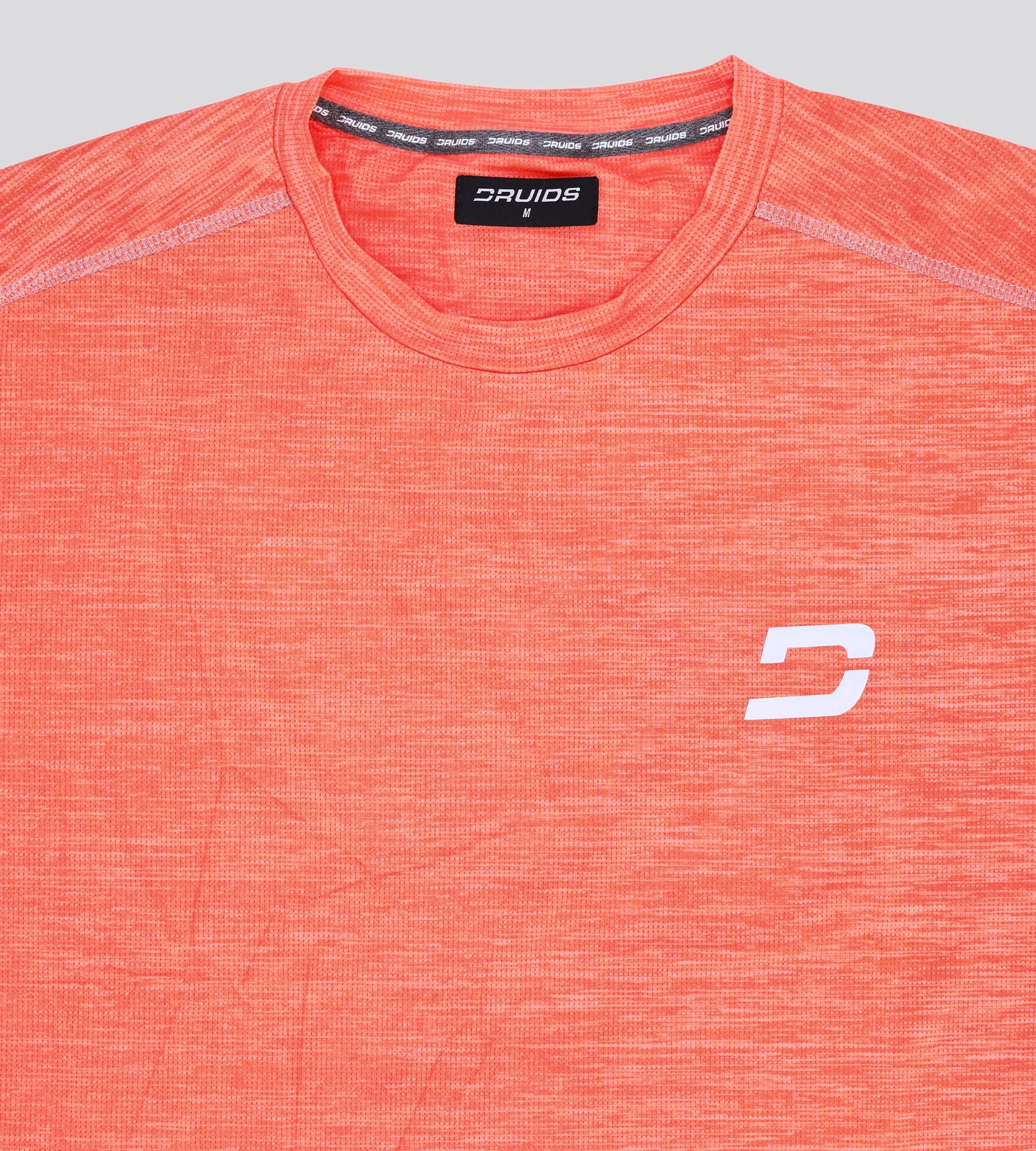 MEN'S FLEK STRETCH SPORTS T-SHIRT - ORANGE