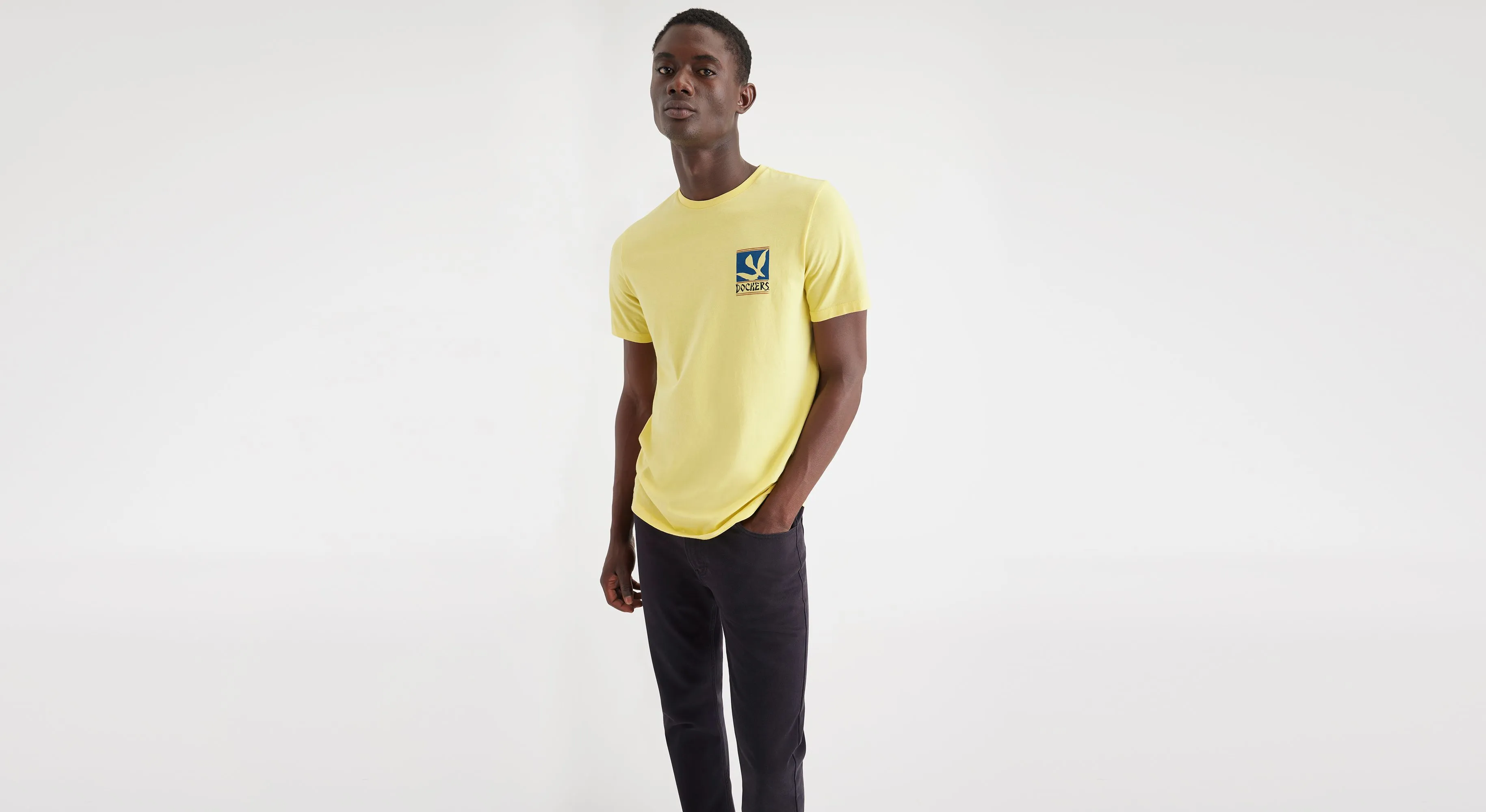 Men's Slim Fit Logo Tee