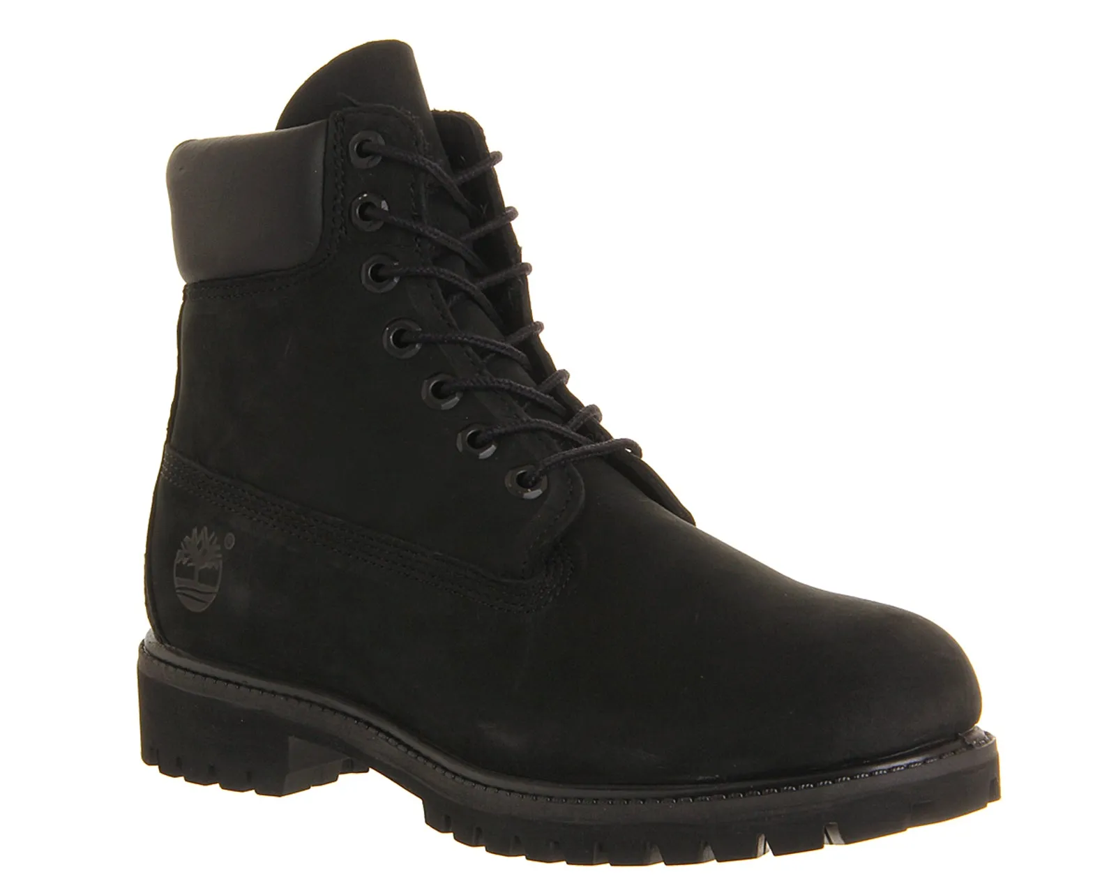 Mens Timberland 6 In Buck Boots Black Nubuck