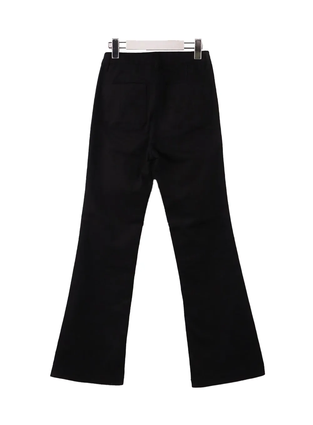 Mid Waist Button Flared Trousers IF408