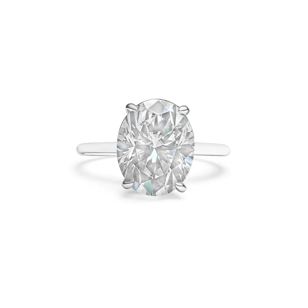 MIRANDA MOISSANITE RING