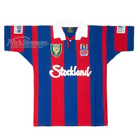 Newcastle Knights 1997 NRL Vintage Retro Heritage Rugby League Jersey Guernsey