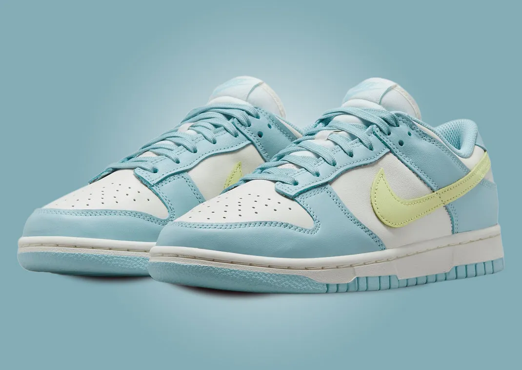 Nike Dunk Low Ocean Bliss Citron Tint Women's